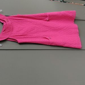 Ronni Nicole hot pink dress